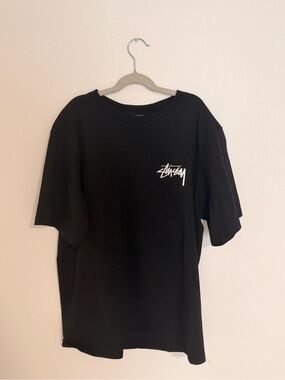 Stussy Diced Out Tee Black Men's Graphic T-Shirt Size Small
